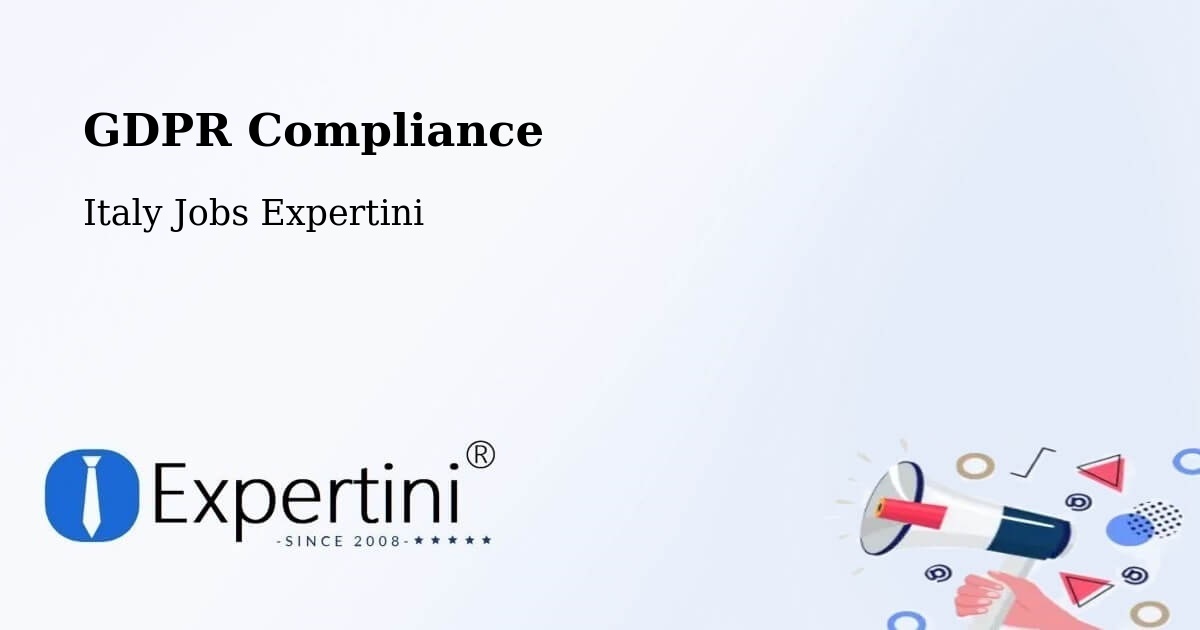 EU GDPR Compliance Statement – Oderzo - Italy Jobs Expertini