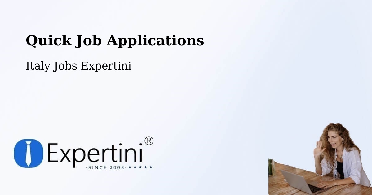 Quick Apply Feature – Oderzo - Italy Jobs Expertini